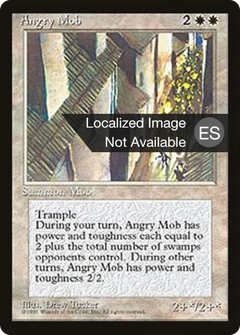 Angry Mob [Fourth Edition Foreign Black Border]-1
