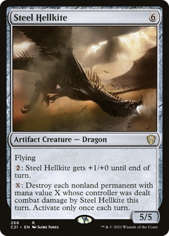 Steel Hellkite [Commander 2021]-1