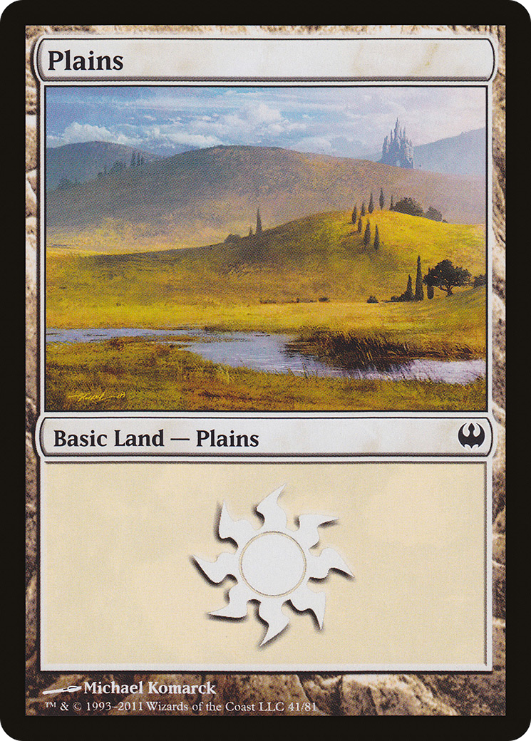 Plains (41) [Duel Decks: Knights vs. Dragons]-1