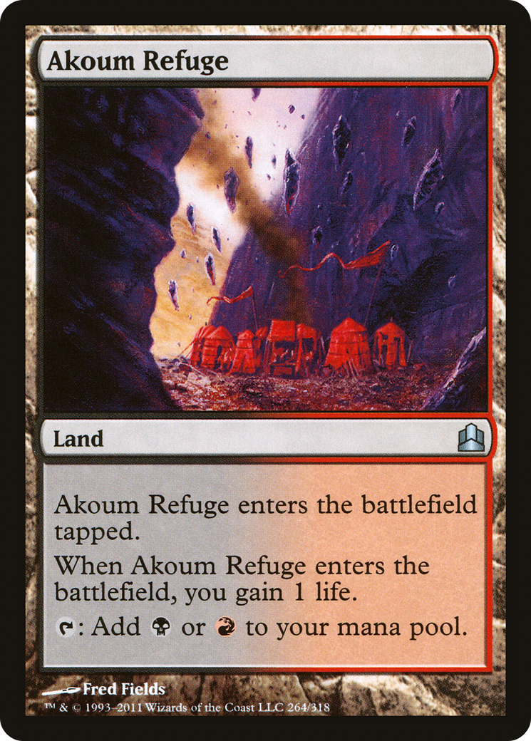 Akoum Refuge [Commander 2011]-1