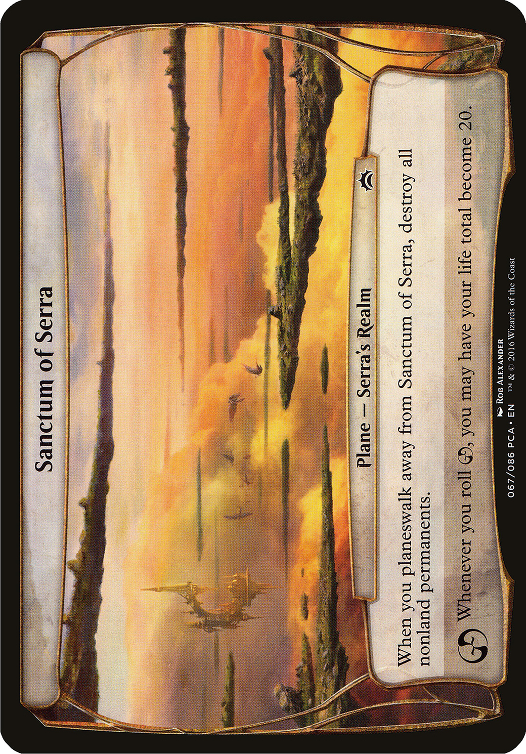 Sanctum of Serra (Planes) [Planechase Anthology Planes]-1