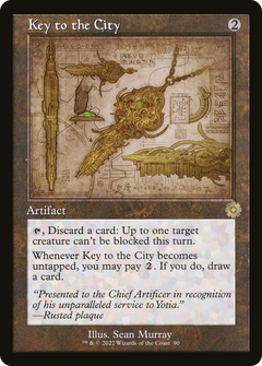 Key to the City (Retro Schematic) [The Brothers' War Retro Artifacts]-1