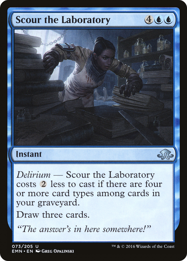 Scour the Laboratory [Eldritch Moon]-1