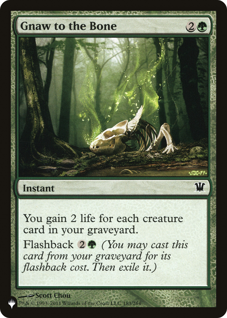 Gnaw to the Bone [The List]-1