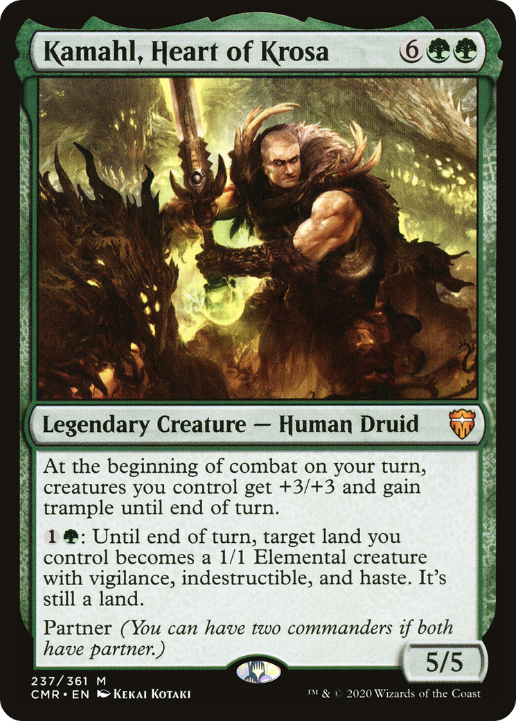 Kamahl, Heart of Krosa [Commander Legends]-1