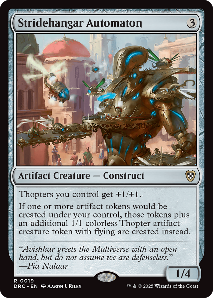 Stridehangar Automaton [Aetherdrift Commander]-1