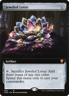 Jeweled Lotus (Extended Art) [Commander Legends]-1