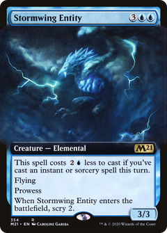 Stormwing Entity (Extended Art) [Core Set 2021]-1