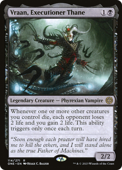 Vraan, Executioner Thane (ONE-114) - Phyrexia: All Will Be One Foil-1