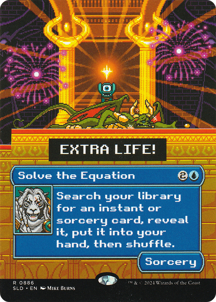 Solve the Equation (0886) (Rainbow Foil) [Secret Lair Drop Series]-1