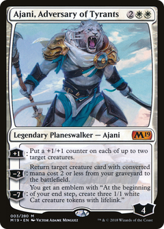 Ajani, Adversary of Tyrants [Core Set 2019]-1