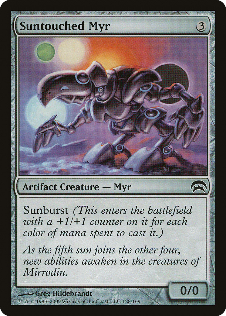 Suntouched Myr [Planechase]-1