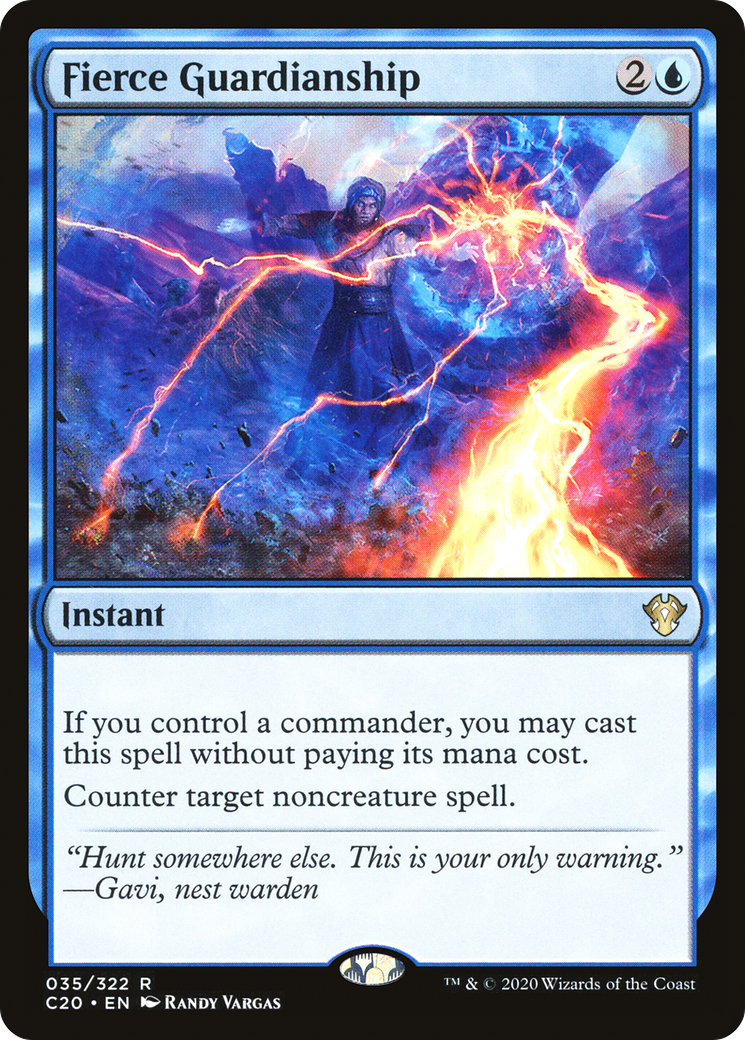 Fierce Guardianship [Commander 2020]-1