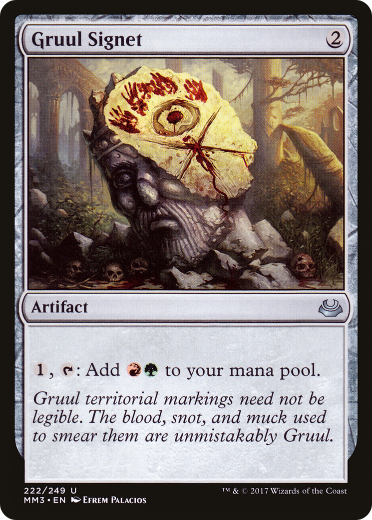 Gruul Signet [Modern Masters 2017]-1