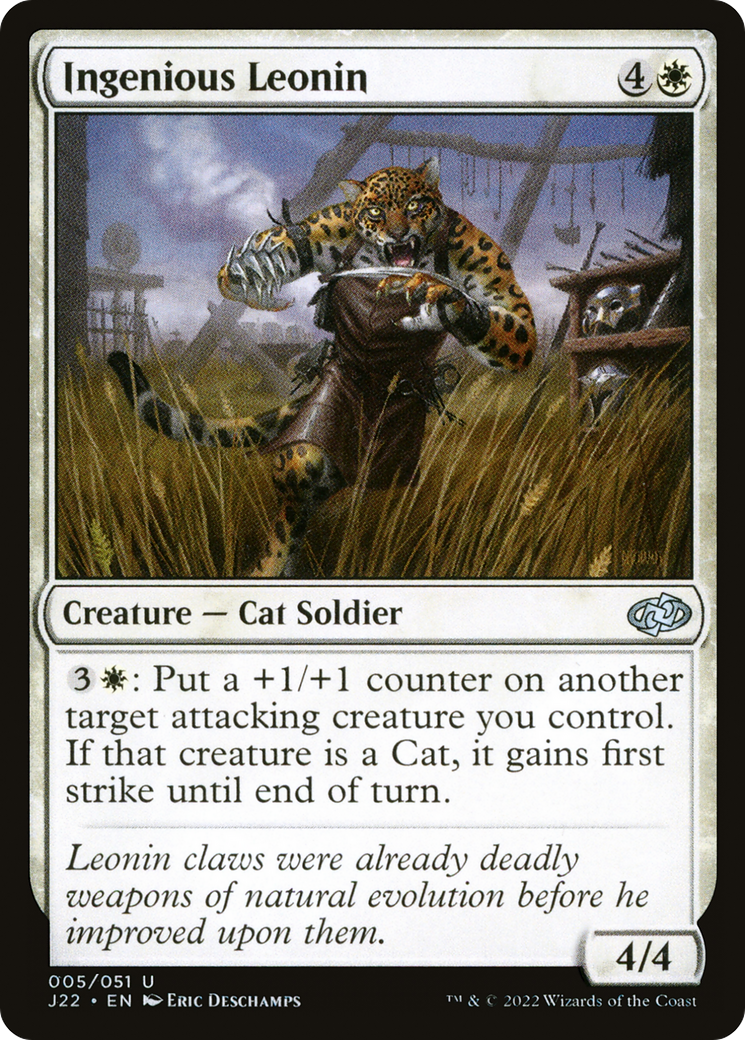Ingenious Leonin [Jumpstart 2022]-1