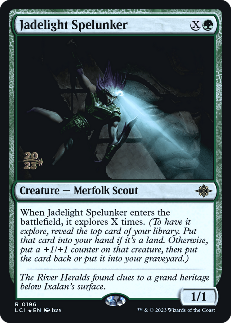 Jadelight Spelunker [The Lost Caverns of Ixalan Prerelease Cards]-1