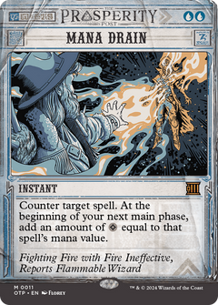 Mana Drain [Outlaws of Thunder Junction: Breaking News]-1