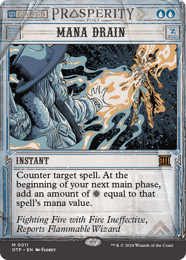 Mana Drain [Outlaws of Thunder Junction: Breaking News]-1