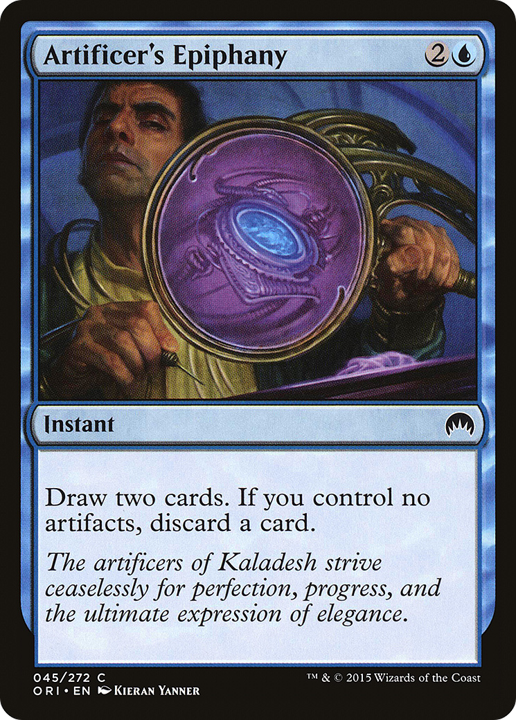 Artificer's Epiphany [Magic Origins]-1