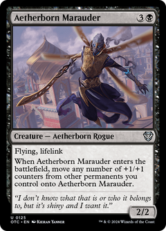 Aetherborn Marauder [Outlaws of Thunder Junction Commander]-1