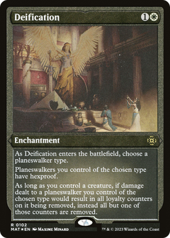 Deification (MAT-102) - March of the Machine: The Aftermath Etched Foil-1