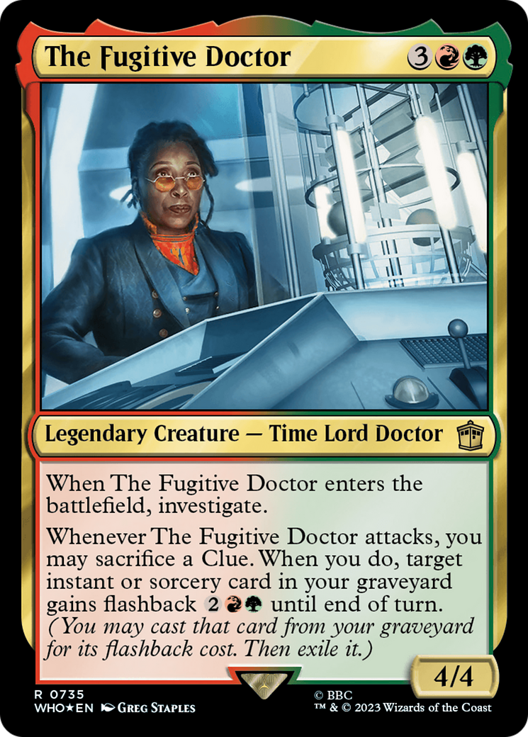 The Fugitive Doctor (Surge Foil) [Doctor Who]-1