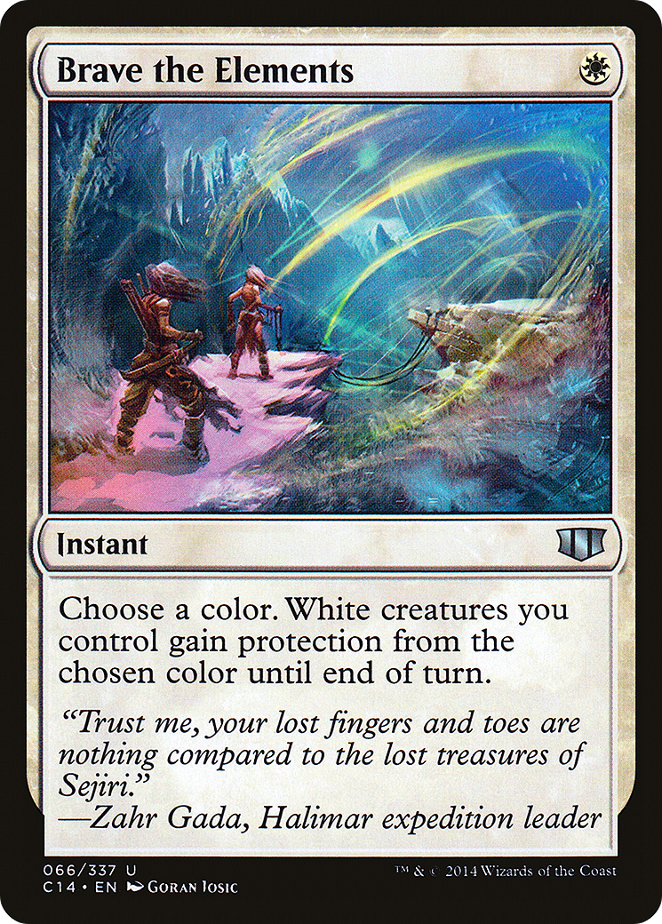 Brave the Elements [Commander 2014]-1