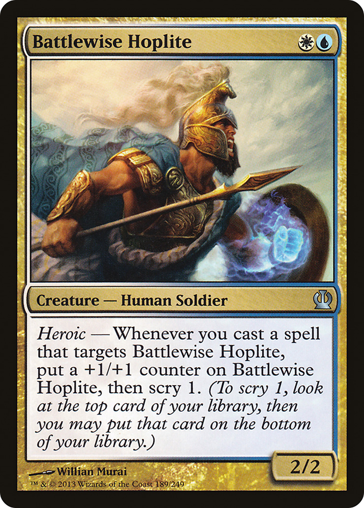 Battlewise Hoplite [Theros]-1