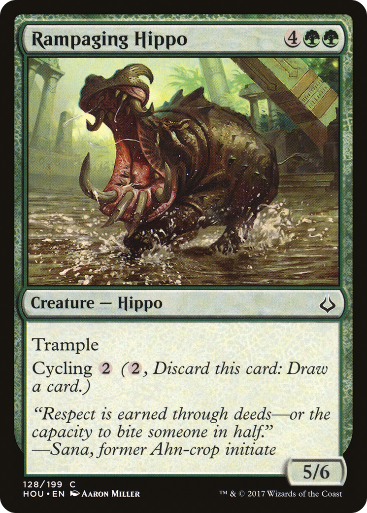 Rampaging Hippo [Hour of Devastation]-1