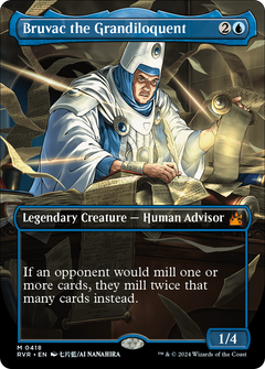 Bruvac the Grandiloquent (Anime Borderless) [Ravnica Remastered]-1