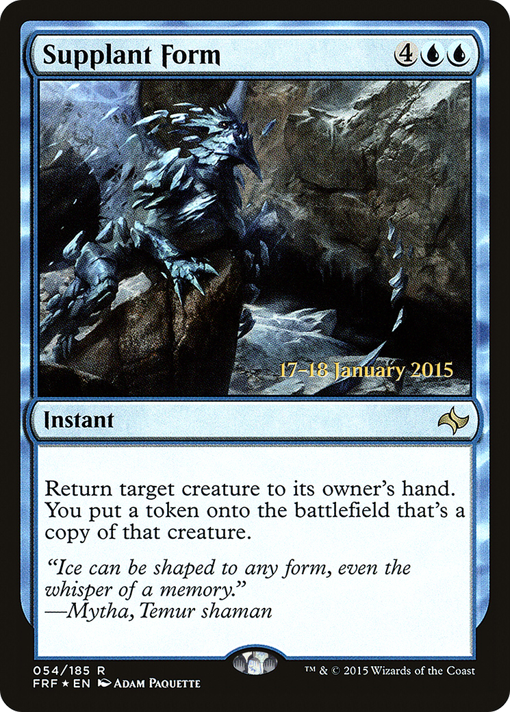Supplant Form [Fate Reforged Prerelease Promos]-1