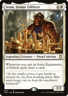 Sram, Senior Edificer [Dungeons & Dragons: Adventures in the Forgotten Realms Commander]-1