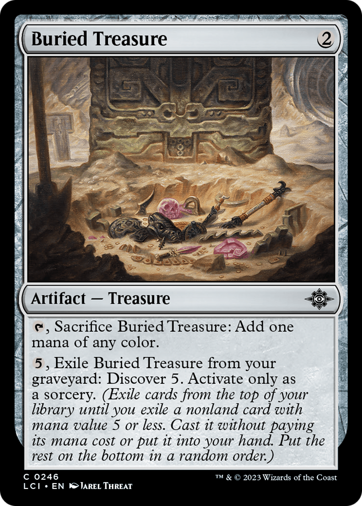 Buried Treasure [The Lost Caverns of Ixalan]-1