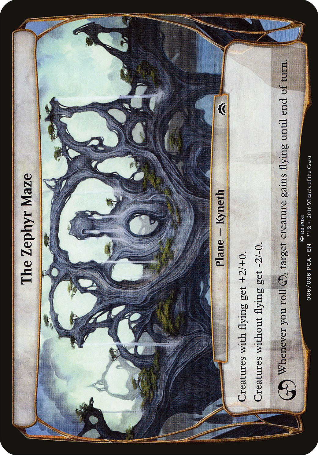 The Zephyr Maze (Planes) [Planechase Anthology Planes]-1
