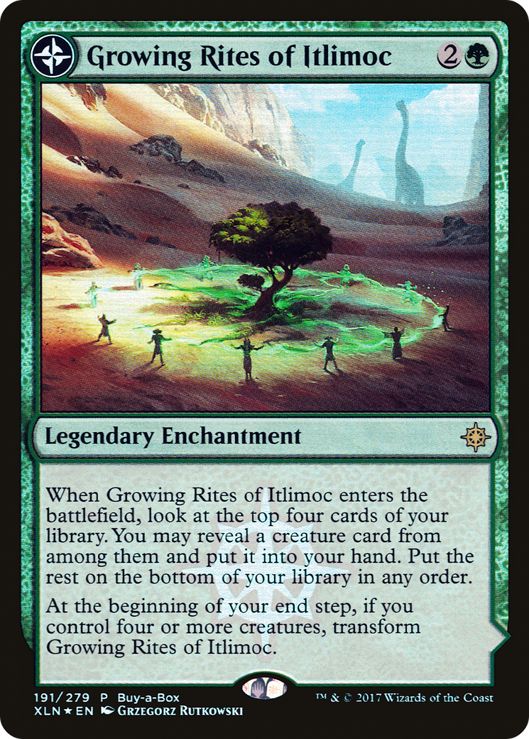 Growing Rites of Itlimoc // Itlimoc, Cradle of the Sun (Buy-A-Box) [Ixalan Treasure Chest]-3