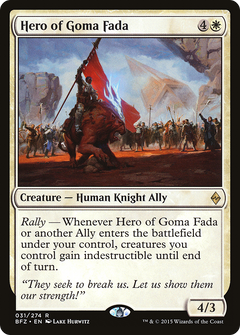 Hero of Goma Fada [Battle for Zendikar]-1