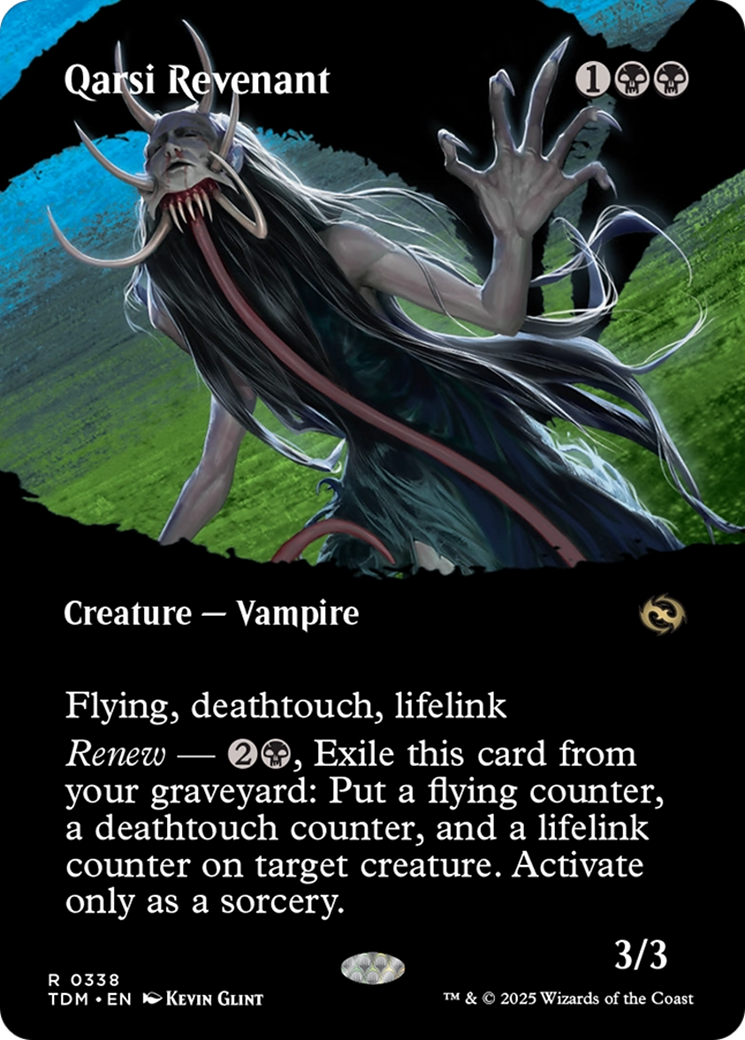 Qarsi Revenant (Borderless) [Tarkir: Dragonstorm]-1