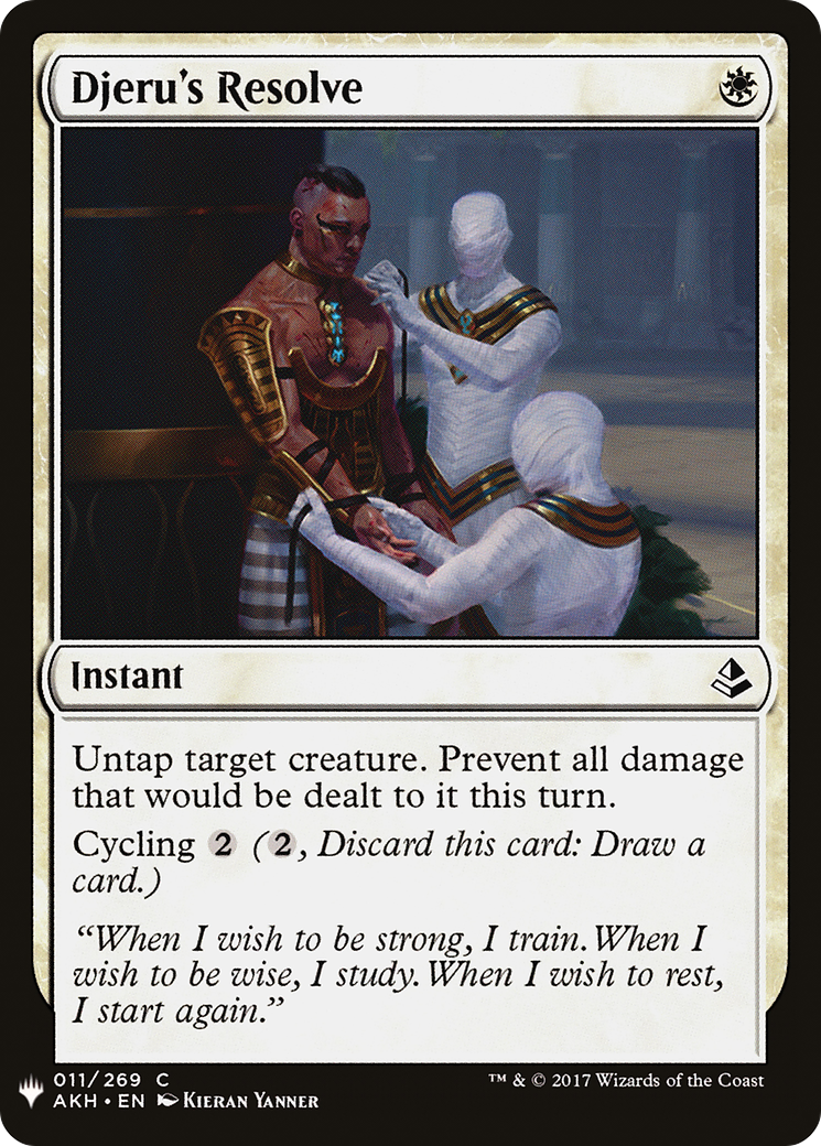 Djeru's Resolve [Mystery Booster]-1