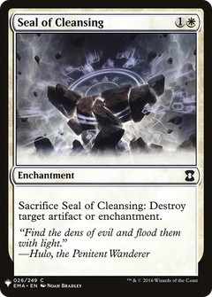 Seal of Cleansing [Mystery Booster]-1