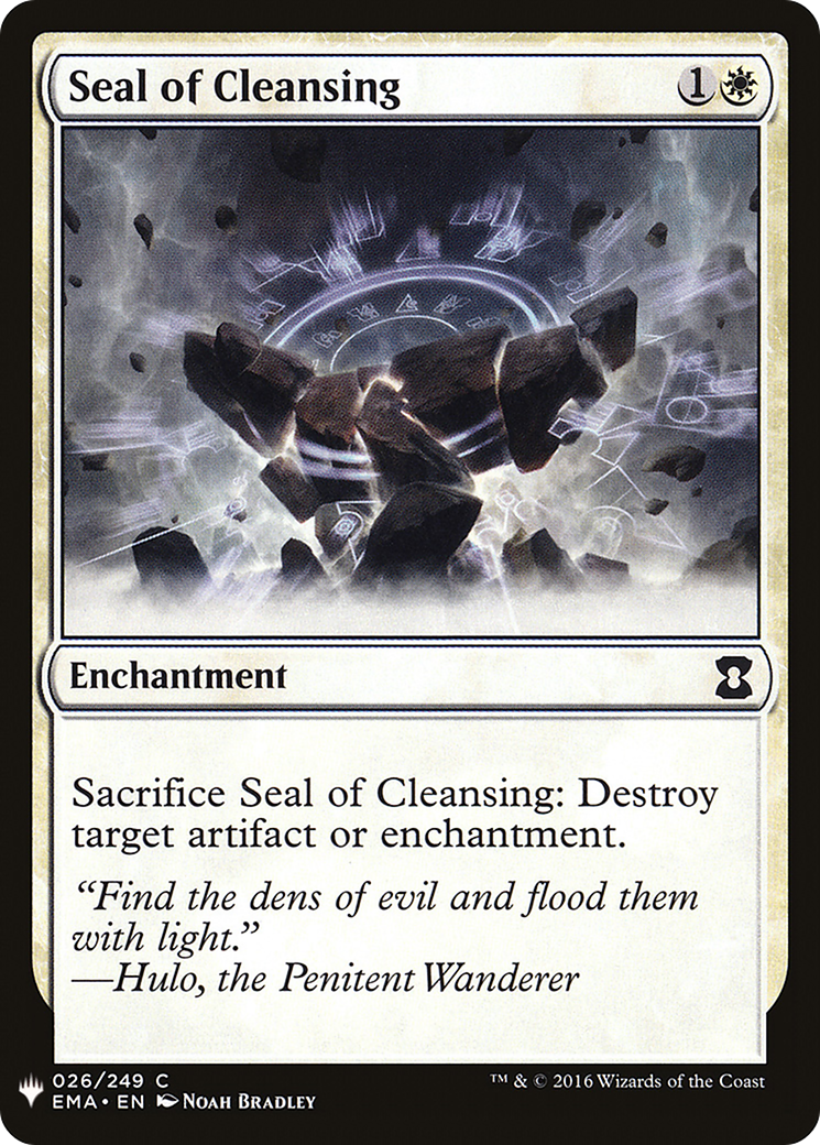 Seal of Cleansing [Mystery Booster]-1