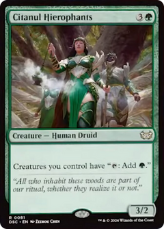 Citanul Hierophants [Duskmourn: House of Horror Commander]-1
