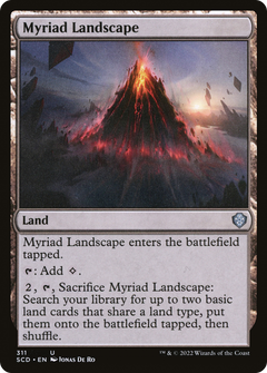 Myriad Landscape [Starter Commander Decks]-1