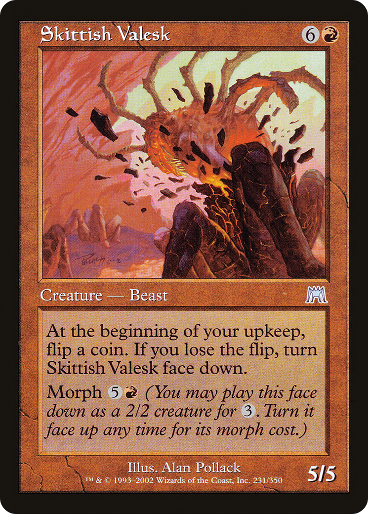 Skittish Valesk [Onslaught]-1