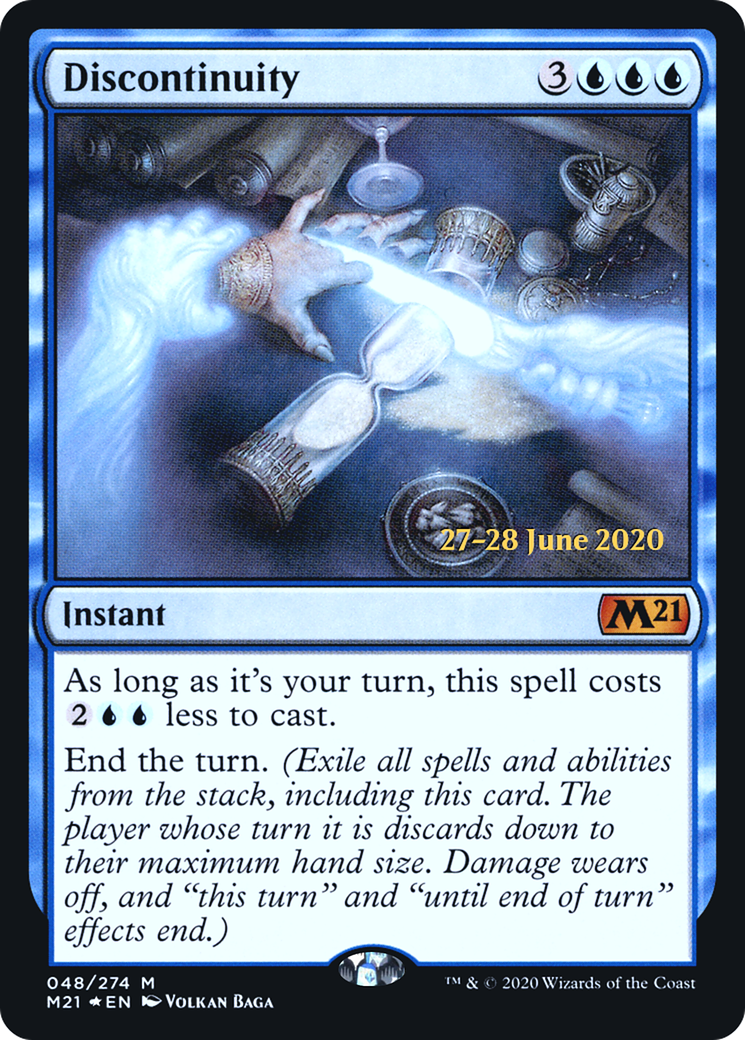 Discontinuity [Core Set 2021 Prerelease Promos]-1