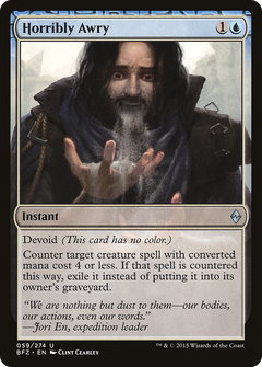 Horribly Awry [Battle for Zendikar]-1