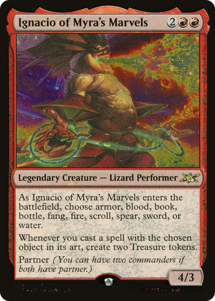 Ignacio of Myra's Marvels (Galaxy Foil) [Unfinity]-1