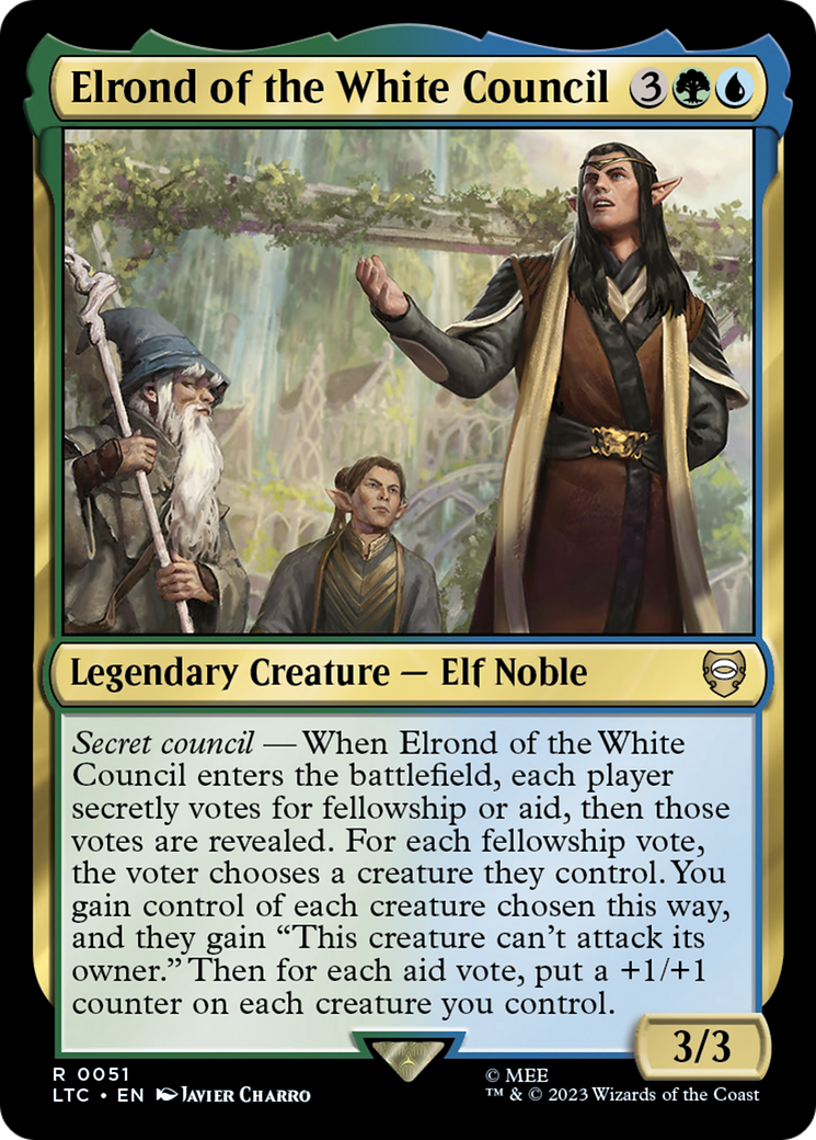 Elrond of the White Council [The Lord of the Rings: Tales of Middle-Earth Commander]-1