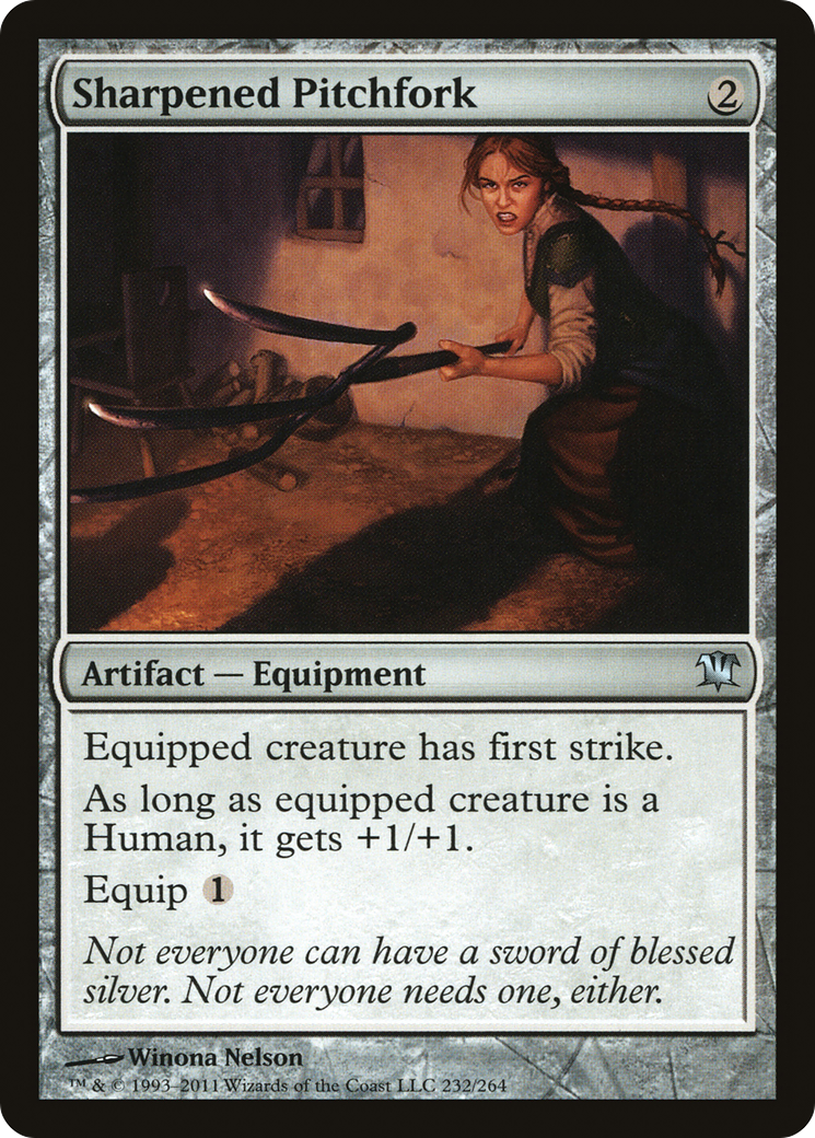 Sharpened Pitchfork [Innistrad]-1