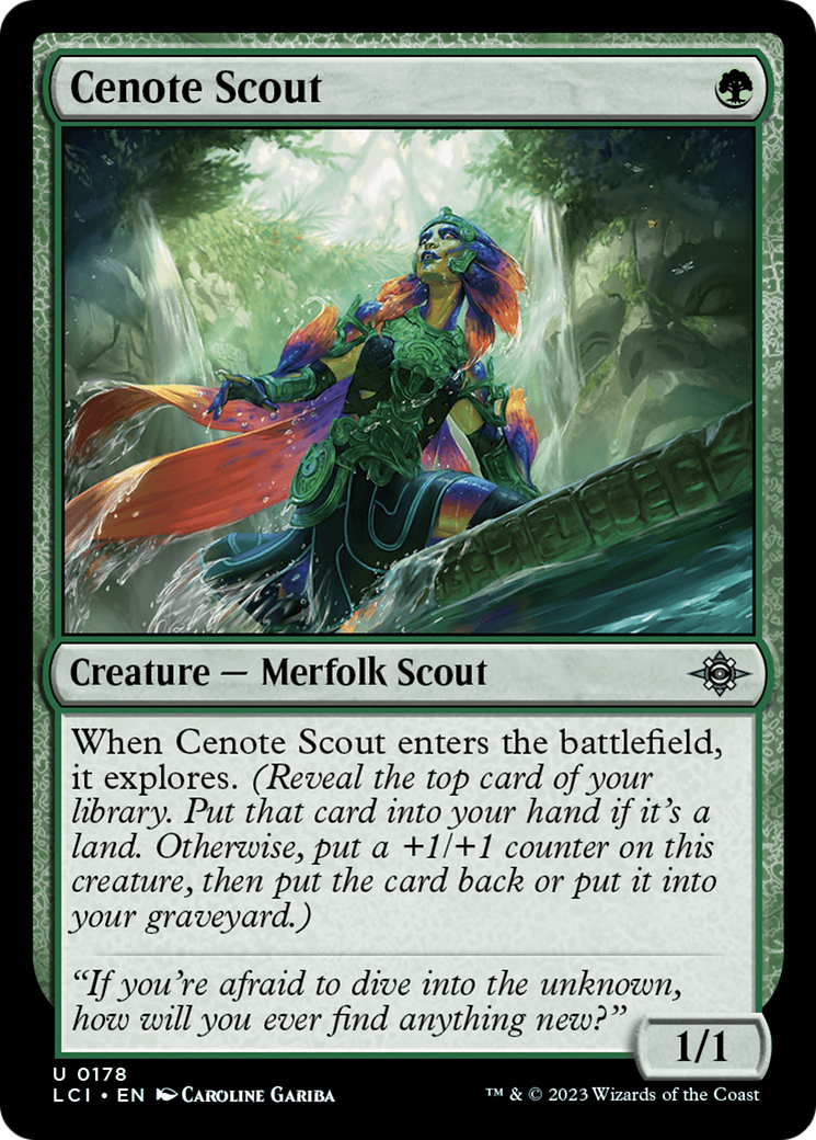 Cenote Scout [The Lost Caverns of Ixalan]-1