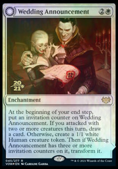 Wedding Announcement // Wedding Festivity [Innistrad: Crimson Vow Prerelease Promos]-1